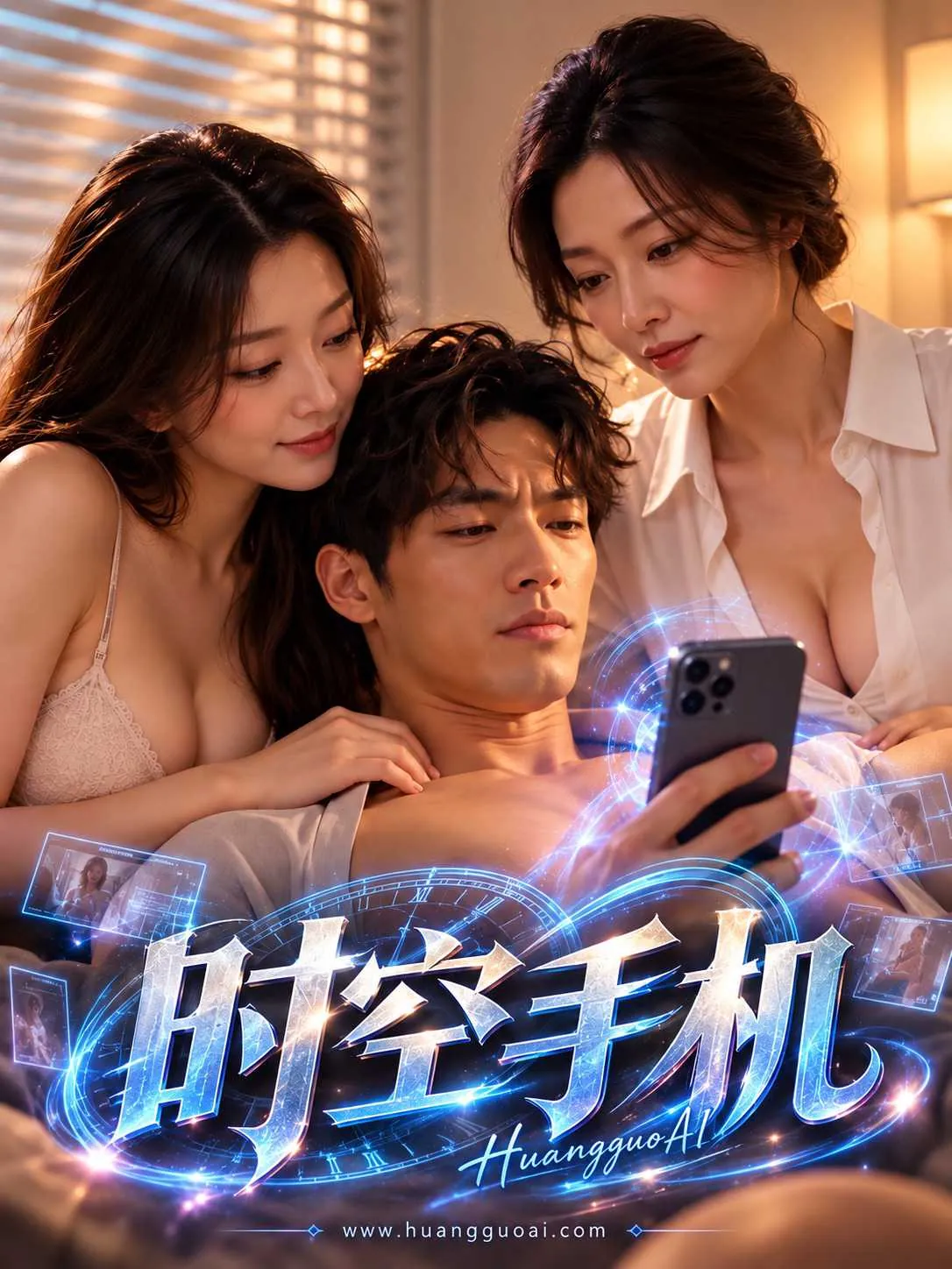 禁果短剧《时空手机》竖屏封面